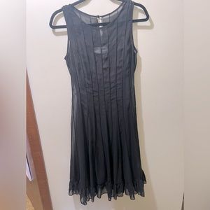Jessica Howard sheer dress with slip